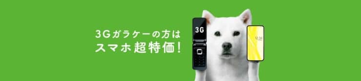 3G買い替えキャンペーン