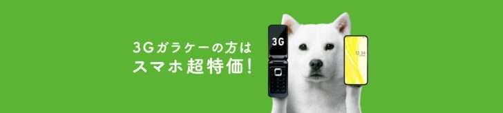 3G買い替えキャンペーン